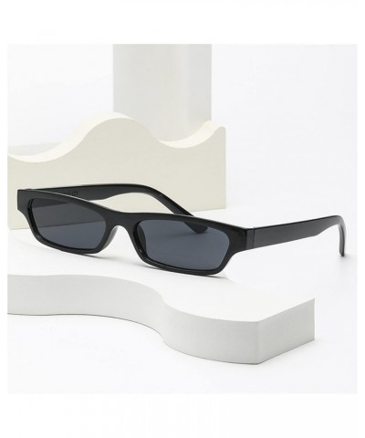 Small Frame Men and Women Retro Fashion Decorative Sunglasses (Color : A, Size : 1) 1A $12.84 Designer