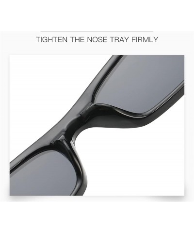 Small Frame Men and Women Retro Fashion Decorative Sunglasses (Color : A, Size : 1) 1A $12.84 Designer