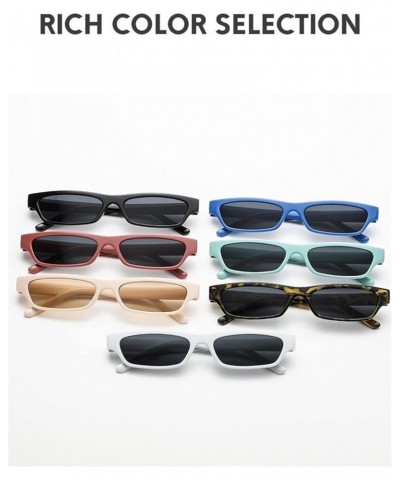 Small Frame Men and Women Retro Fashion Decorative Sunglasses (Color : A, Size : 1) 1A $12.84 Designer