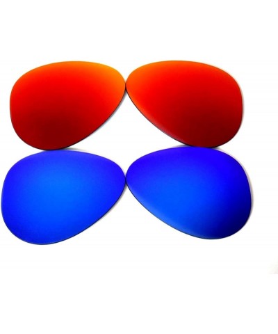 Galaxy Replacement Lenses For Oakley Plaintiff Multi- Color Option Polarized S Blue&Red $7.95 Designer