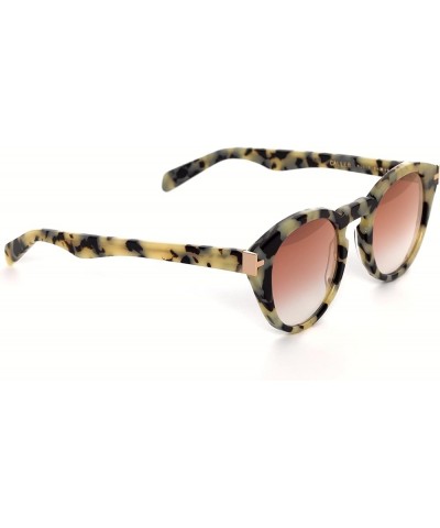 Calle8 Sunglasses Cream,champagne Champagne $112.85 Round