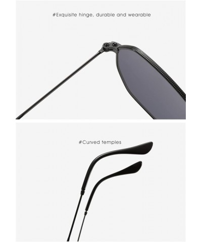 Metal Round Small Frame Cute Decorative Sunglasses for Men and Women (Color : F, Size : 1) 1A $15.70 Designer