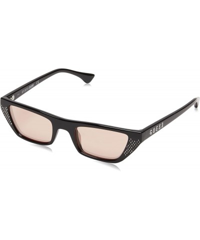 Unisex GU8214 Shiny Black/Bordeaux Mirror $26.01 Cat Eye