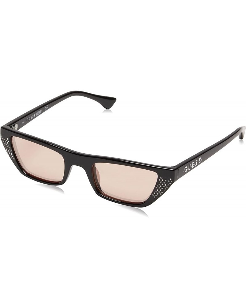 Unisex GU8214 Shiny Black/Bordeaux Mirror $26.01 Cat Eye