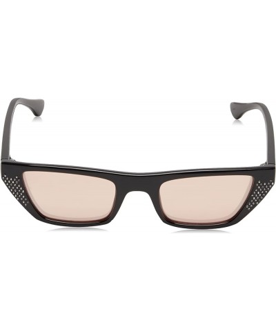 Unisex GU8214 Shiny Black/Bordeaux Mirror $26.01 Cat Eye