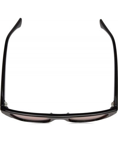 Unisex GU8214 Shiny Black/Bordeaux Mirror $26.01 Cat Eye