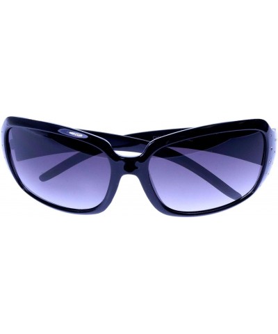 UV protection Square-Sunglasses Black/Purple $19.13 Square