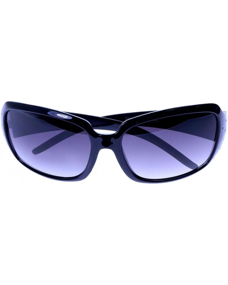 UV protection Square-Sunglasses Black/Purple $19.13 Square