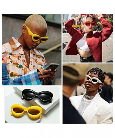 Sexy Lips Sunglasses For Women Fashion Thick Frame Cat Eye Sunglasses Candy Color Party Men Ladies Glasses Orange $8.60 Cat Eye