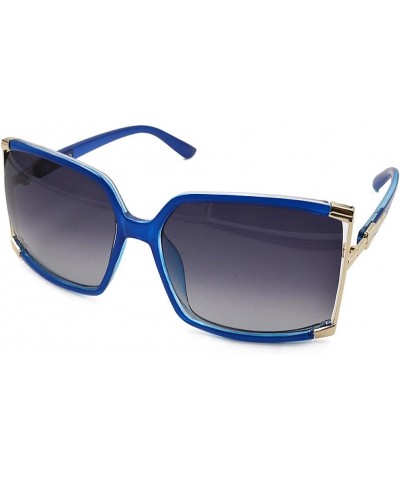 Women's Square Sunglasses Uv400 Protection Sunglasses,Blue $9.87 Square