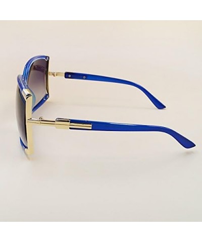 Women's Square Sunglasses Uv400 Protection Sunglasses,Blue $9.87 Square