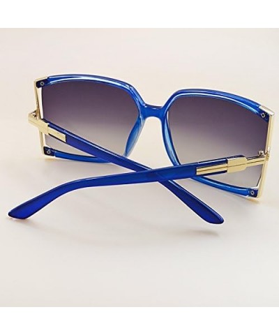 Women's Square Sunglasses Uv400 Protection Sunglasses,Blue $9.87 Square