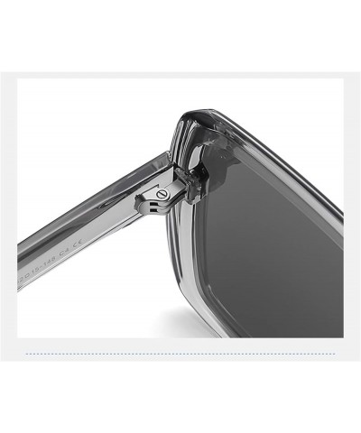 Fashionable Large Frame Women's Sunglasses HD Outdoor Holiday Decorative Commuter Trend UV400 Sunglasses Gift A $17.00 Designer