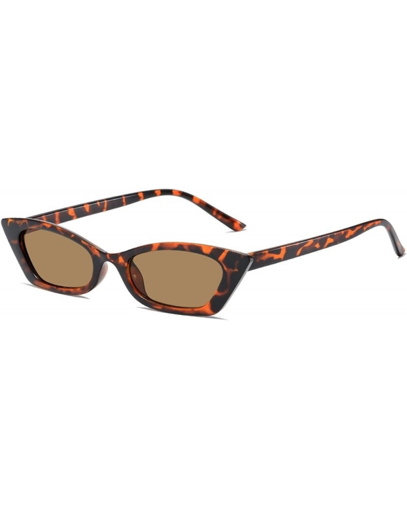 Small Frame Polygonal Sunglasses for Men and Women (Color : E, Size : Medium) Medium E $19.56 Designer