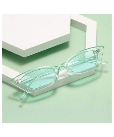 Small Frame Polygonal Sunglasses for Men and Women (Color : E, Size : Medium) Medium E $19.56 Designer