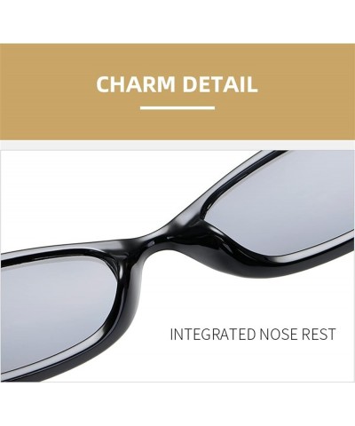 Small Frame Polygonal Sunglasses for Men and Women (Color : E, Size : Medium) Medium E $19.56 Designer