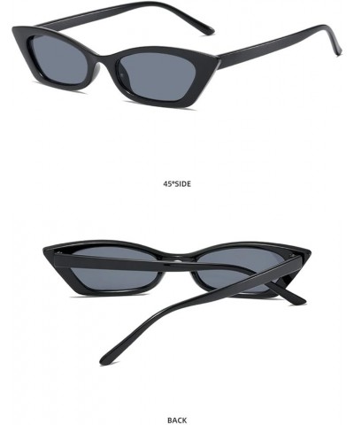 Small Frame Polygonal Sunglasses for Men and Women (Color : E, Size : Medium) Medium E $19.56 Designer